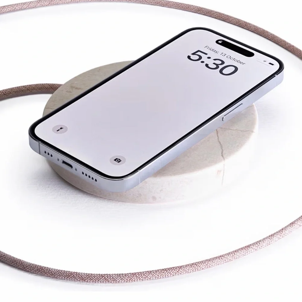 Einova Stone – Marble Wireless Charging Pad Designed in Italy-Cream Marble